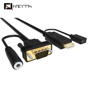 BENFEI Adaptateur HDMI vers VGA, (mâle vers Femelle) pour Bureau