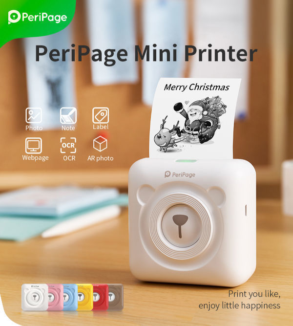 China Impresora térmica Inkless del mini bolsillo portátil inalámbrico de  la foto del recibo de la etiqueta de Peripage Bluetooth encendido Global  Sources,Impresora de la etiqueta,Impresora de la foto,Impresora del recibo