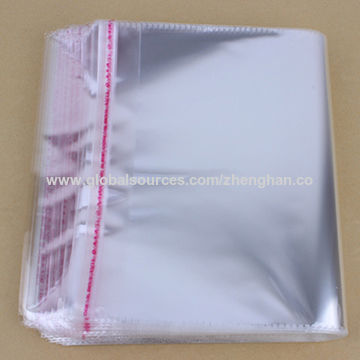 Biodegradable Self Adhesive Garment Bags OPP Bag Custom Size Transparent  Plastic Bags for Clothes - China Plastic Bag, Self Adhesive Bag