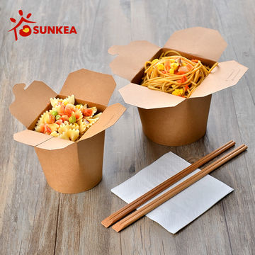 China Paper boxes,Takeaway Hot Food Box Noodles Rice Food Paper Box ...