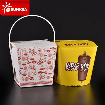 China Paper boxes,Takeaway Hot Food Box Noodles Rice Food Paper Box ...