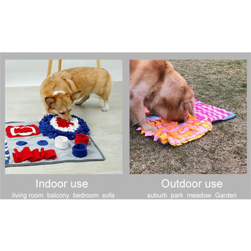  Licking Mat for Dogs Crate, Interactive Large 7.1