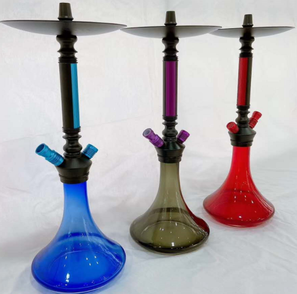 China Yiwu factory customized logo aluminium shesha hookah shisha ...