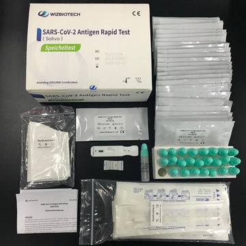 China WIZ speicheltest saliva antigen rapid test kit on Global Sources ...