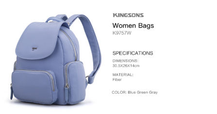 Hot sell latest women backpack , trendy daypacks design with PU leather supplier