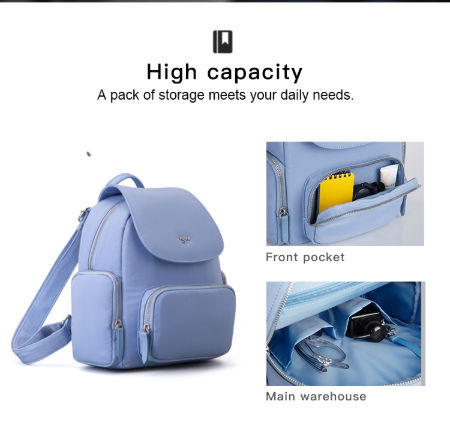 Hot sell latest women backpack , trendy daypacks design with PU leather supplier