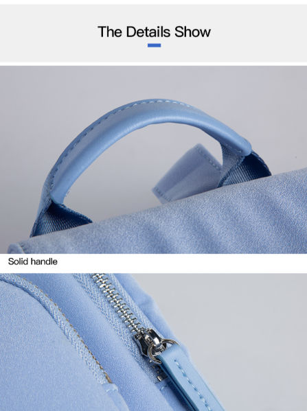 Hot sell latest women backpack , trendy daypacks design with PU leather supplier