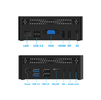 Achetez en gros I5 8269u Pc De Bureau Intel 8ème Génération 32 Go De Ram  M.2 500g Ssd Win 10 Pro Os 5g Wifi/bt Vga Hdmi Typec Rj45 Chine et Intel  I5-8269u