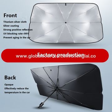 Nuvance - Parasol Voiture - 2 Pièces - avec Protection UV pour