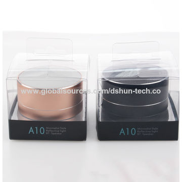 Mini Tragbarer A10 Runder LED Bluetooth Lautsprecher mit CE/RoHS