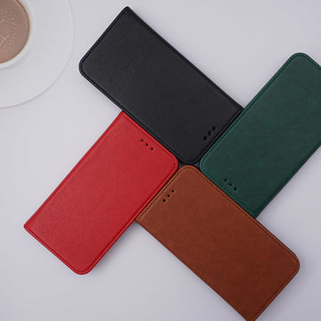 Magnetische Leder hülle im Business-Stil Geldbörse für Samsung Galaxy A22 Neu