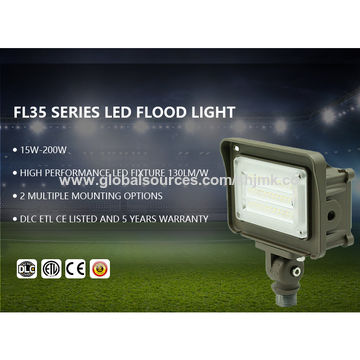 15 Watt Flood Light  DLC Slim LED Flood Light Fixture