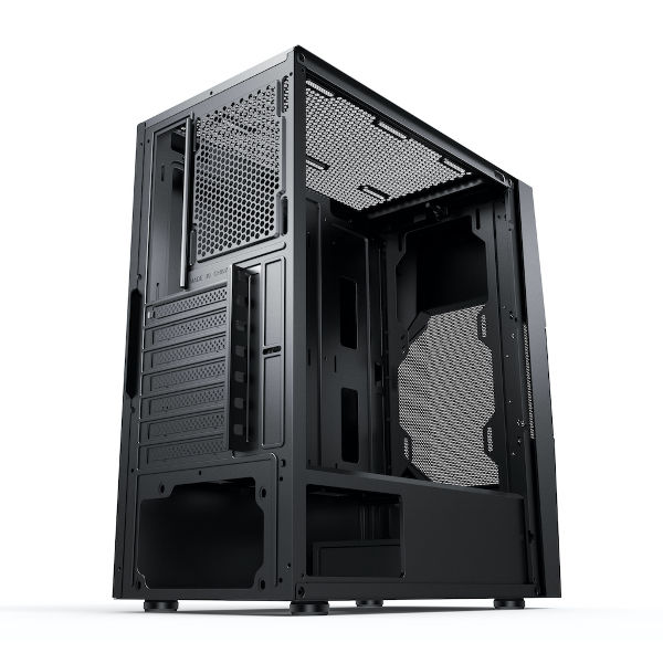 China SAMA 2057 gaming computer cabinet desktop pc case with tempered ...