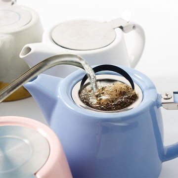 Buy Wholesale China White Mini Teapot With Stainless Lid Stump