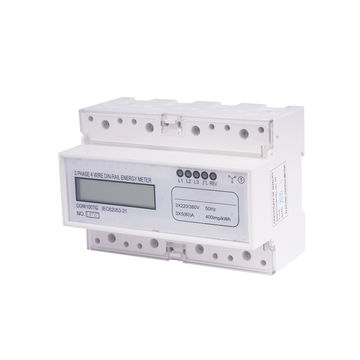 China Three Phase Four Wire DIN Rail Energy Meter CE & LEC DTS866 on ...