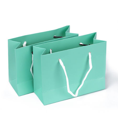 Buy Wholesale China Tiffany Blue Paper Bag, Custom Teal Paper Bag, Paper  Jewelry Bag & Tiffany Blue Paper Bag at USD 0.4