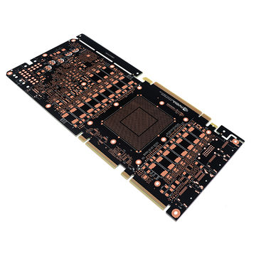 China PCIE graphics card PCB,12-layer,Custom circuit board,hard gold