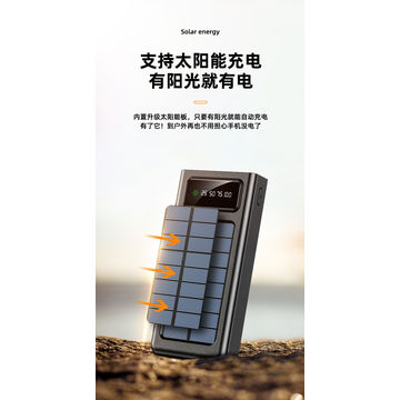 20000mAh Solar Charger for Cell Phone iphone, Portable Solar Power