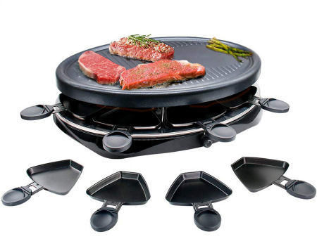 bord evenwichtig Kwalificatie Buy Wholesale China 1300w Electric Raclette Grill Adjustable Thermostates &  Electric Raclette Grill at USD 28.75 | Global Sources