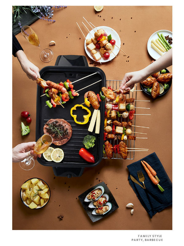 Buy Wholesale China Smokeless Multi-functional Table Top Bbq 1300w Electric  Grill & Electric Bbq Grills,indoor Electric Oven at USD 35.5