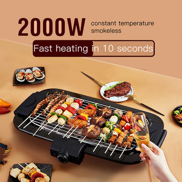 Buy Wholesale China Household Electric Grill, Smokeless Non-stick