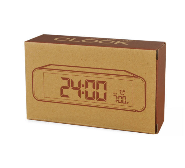 China 2021 Portable Travel Digital Flip Alarm Clock with Batteries for