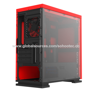 China Mid-Tower Case with fully window side panel on Global Sources ...