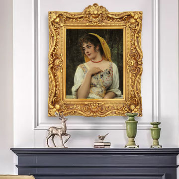 Tableaux sur toile Ancien cadre doré baroque