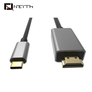 Câble HDMI vers DisplayPort, 2M Cable HDMI vers DP avec USB/Audio, 4K@60Hz  Câble HDMI à Display Port Adaptateur, Actif Cordon Convertisseur HDMI to DP