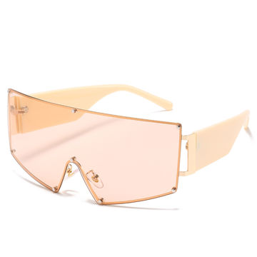 Compre 2025, Gafas De Sol De Moda Para Mujer Con Marco Grande De