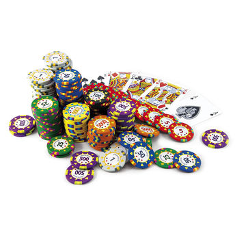 Jetons De Poker En Plastique Jetons De Casino Pour La Fête 100Pcs Jetons De  Poker De