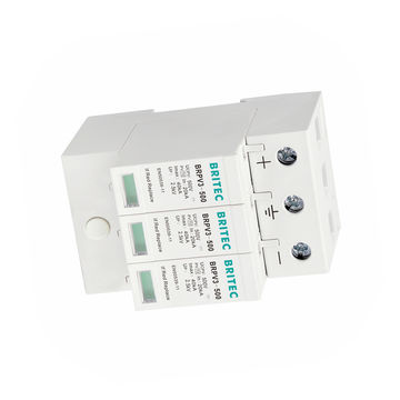 China 40ka surge protective device Type 2 surge protector DC lightning ...