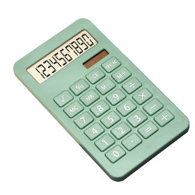 Fashionable portable solar silent ultra-thin color multi-function calculator 10 digits supplier