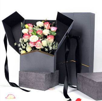 Wholesale Custom Logo Cardboard Flower Cylinder Box Luxury Gift Packaging Flower  Boxes For Bouquets