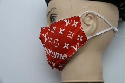 Buy Wholesale China Branded Luxury Designer Face Mask Mouth Nose Fashion  For Women & Washable Mask at USD 0.8