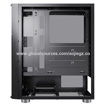 China SAMA 3401 customized ATX computer case gaming pc cabinet OEM high ...