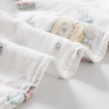 Saco 100% del sueño del bebé de la gasa del algodón, pijamas del verano de la primavera del bebé