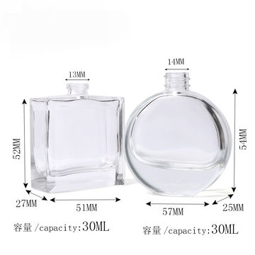 50ml Pink Color Flat Shoulder Square Empty Glass Spray Bottle New Design  Perfume Bottle Packaging - China Parfum Bottle, Perfume Packaging