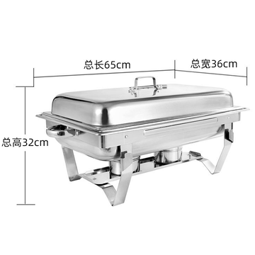 portable stainless steel hotel electric chafing