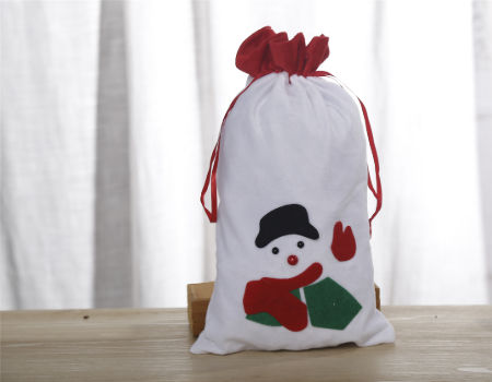 Buy Wholesale China Reusable Non Woven Fabric Drawstring Christmas