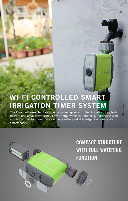 China Automatic Watering Wifi Tuya Smart Garden Drip Irrigation System ...