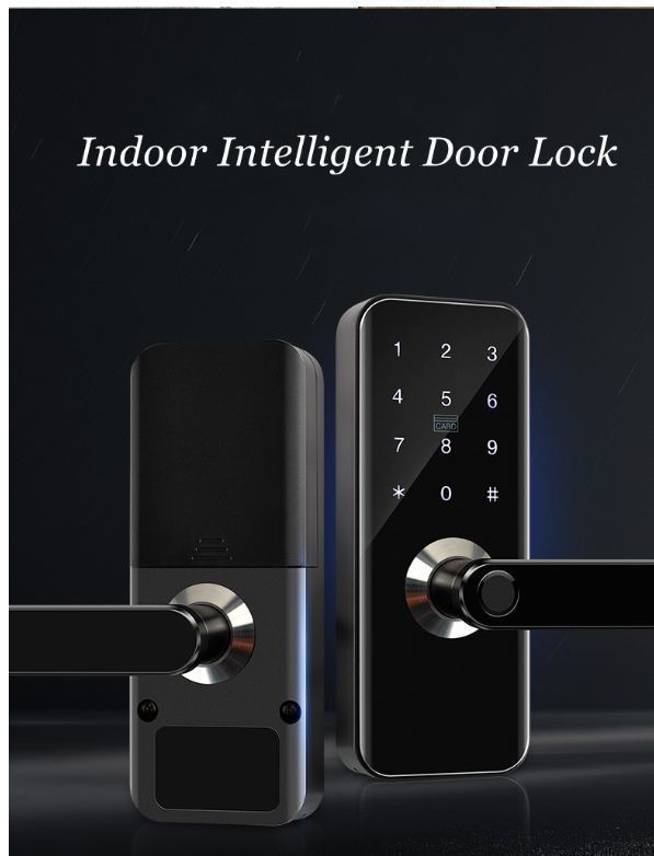 China Smart handle Digital code card door lock on Global Sources