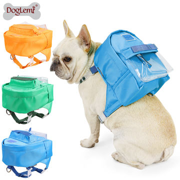 Mochila Perro Pequeño Mochila Arnés Para Perros OUOBOB Ajustable