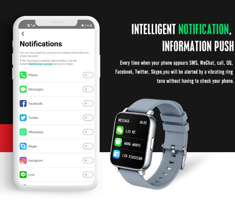 NUEVOS 1.69 avanzan lentamente la supervisión de estado de encargo  Smartwatch de la pantalla del tacto del color completo HD del Smart Watch  IPS | Global Sources