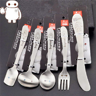 Wholesale 5 Pieces Dessert Steak Knife Fork Spoon Set Luxury