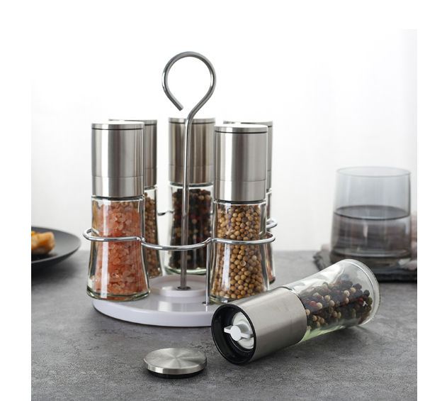 Buy Wholesale China Portable 6 In 1 Dry Spice Grinder Set Herb