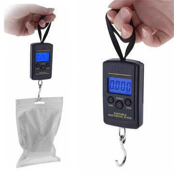 Digital Scale 40kg x 10g Mini Electronic Hanging Fishing Luggage Balanca  Portable Digital Handy Pocket Weight Hook Scale