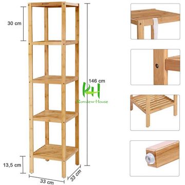 Buy Wholesale China 3/4 Tier Bamboo Corner Shelf Stand Rack