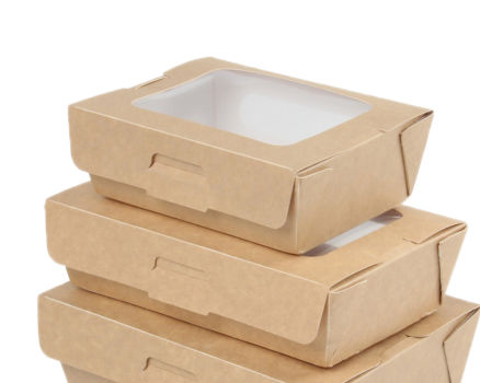 Take out Salad Box with Window, Reusable Kraft Brown Food Storage Containers,  Freezer Safesignature Packaging Hot Food Box for Work - China Disposable  Kraft Paper Take-out Box and Kraft Paper Take-out Box