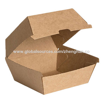 Source Disposable takeaway biodegradable printed paper box fast food  packaging on m.